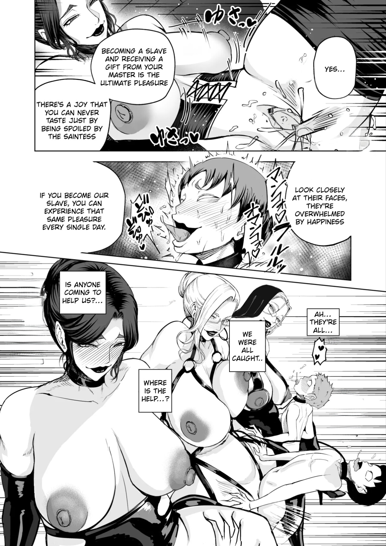 Hentai Manga Comic-A Dick Slave in a Land of Wicked Women-Read-47